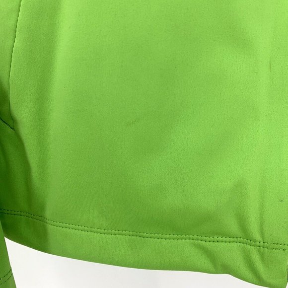 Salomon Women’s Clima Windstopper Running Hiking Light Shell Jacket Medium Green - Picture 3 of 9